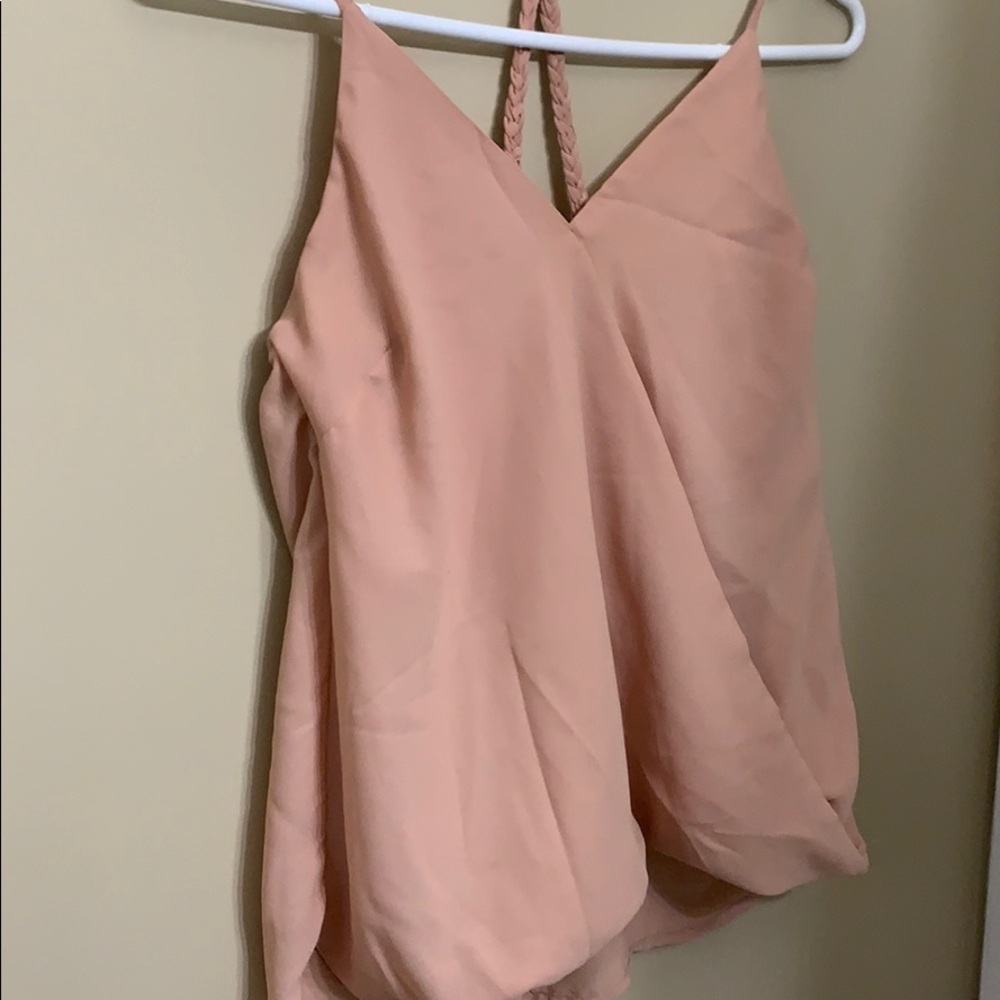 Soft pink cami top